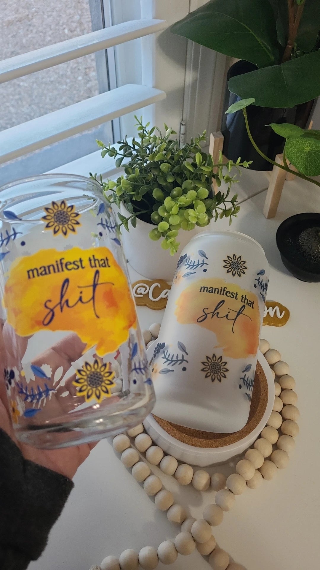 Manifest That Shit Frosted Cup