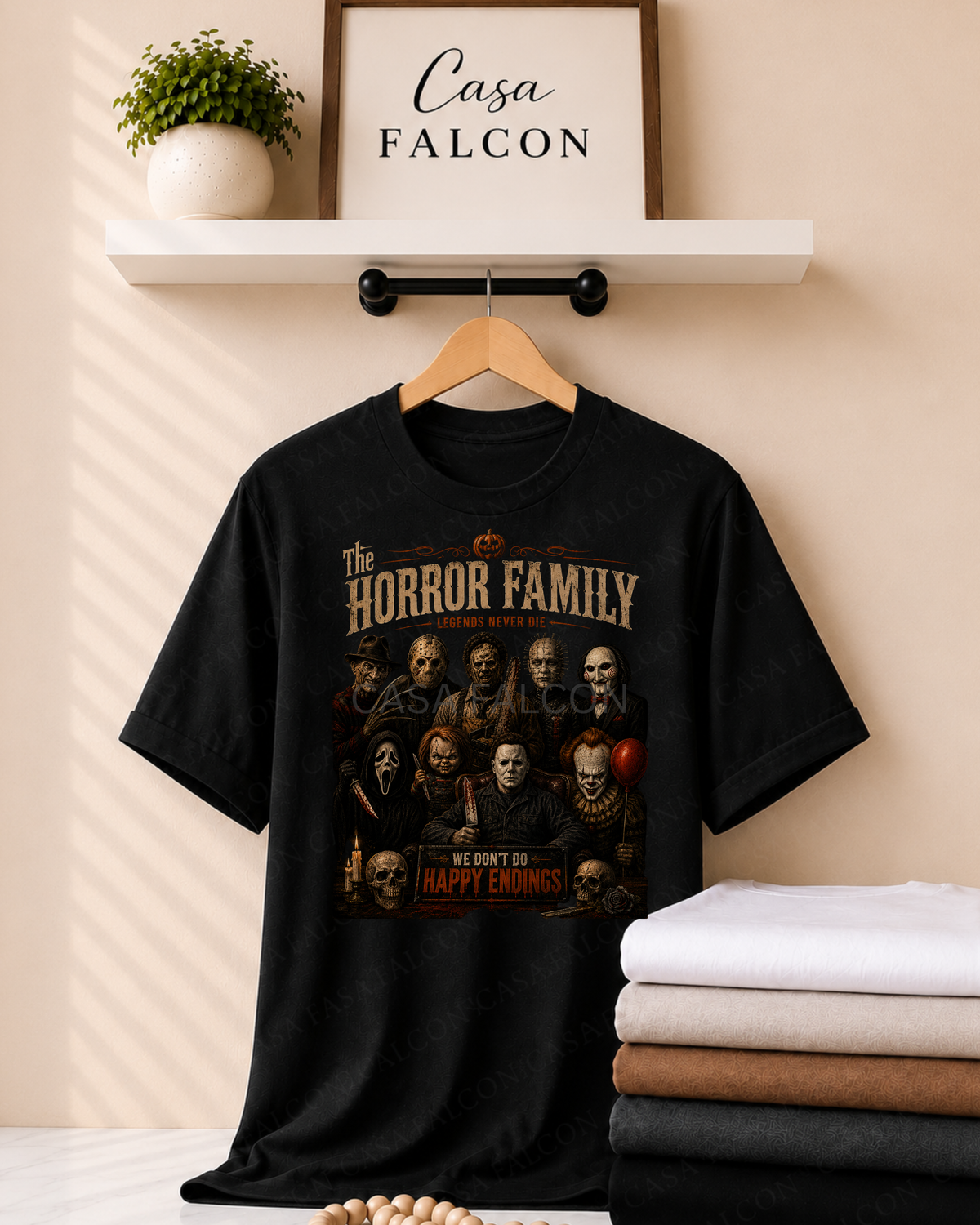 The Horror Family Graphic Tee